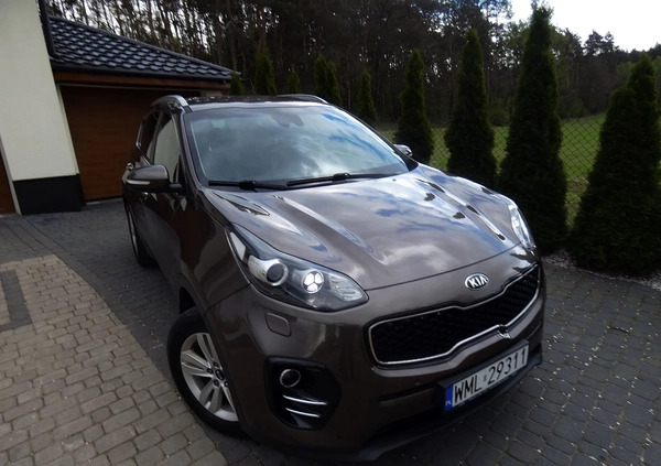 Kia Sportage cena 64900 przebieg: 160700, rok produkcji 2016 z Ruda Śląska małe 742